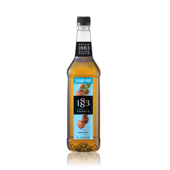 1883 Hazelnut Sugar Free Syrup (6 x 1ltr)