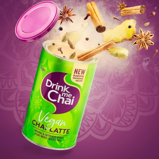 Drink Me Chai Vegan Chai Latte 250g Drink Me Chai Vegan Chai Latte 250g