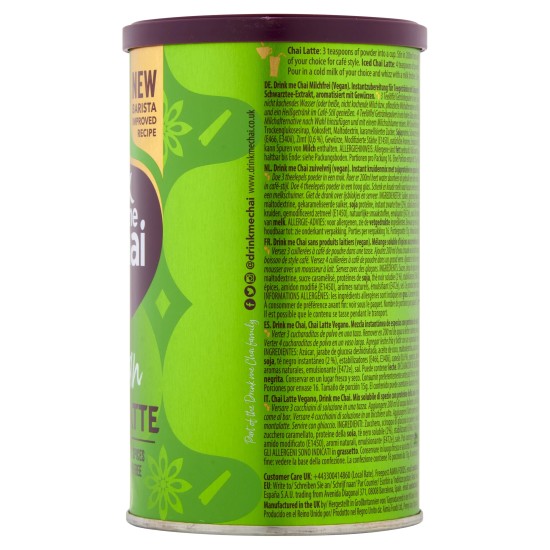 Drink Me Chai Vegan Chai Latte 250g Drink Me Chai Vegan Chai Latte 250g