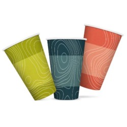 Disposable Paper Cup Benders dell'Etna Twin Double-Wall Takeaway Cups PEFC 34cl / 12oz sample (1)
