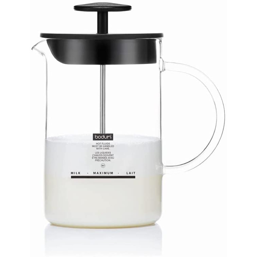 Bodum Latteo Milk Frother 8oz Heat Resistant Coffee Maker