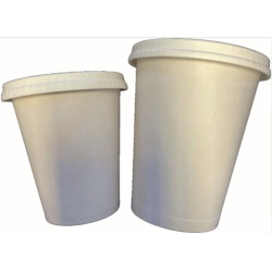 Paper Cup Sip Lid 73mm 7oz Sqt/9oz Tall Paper Vending Lid (100)