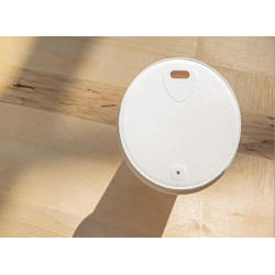 Paper Cup Sip Lid 73mm 7oz Sqt/9oz Tall Paper Vending Lid (100)