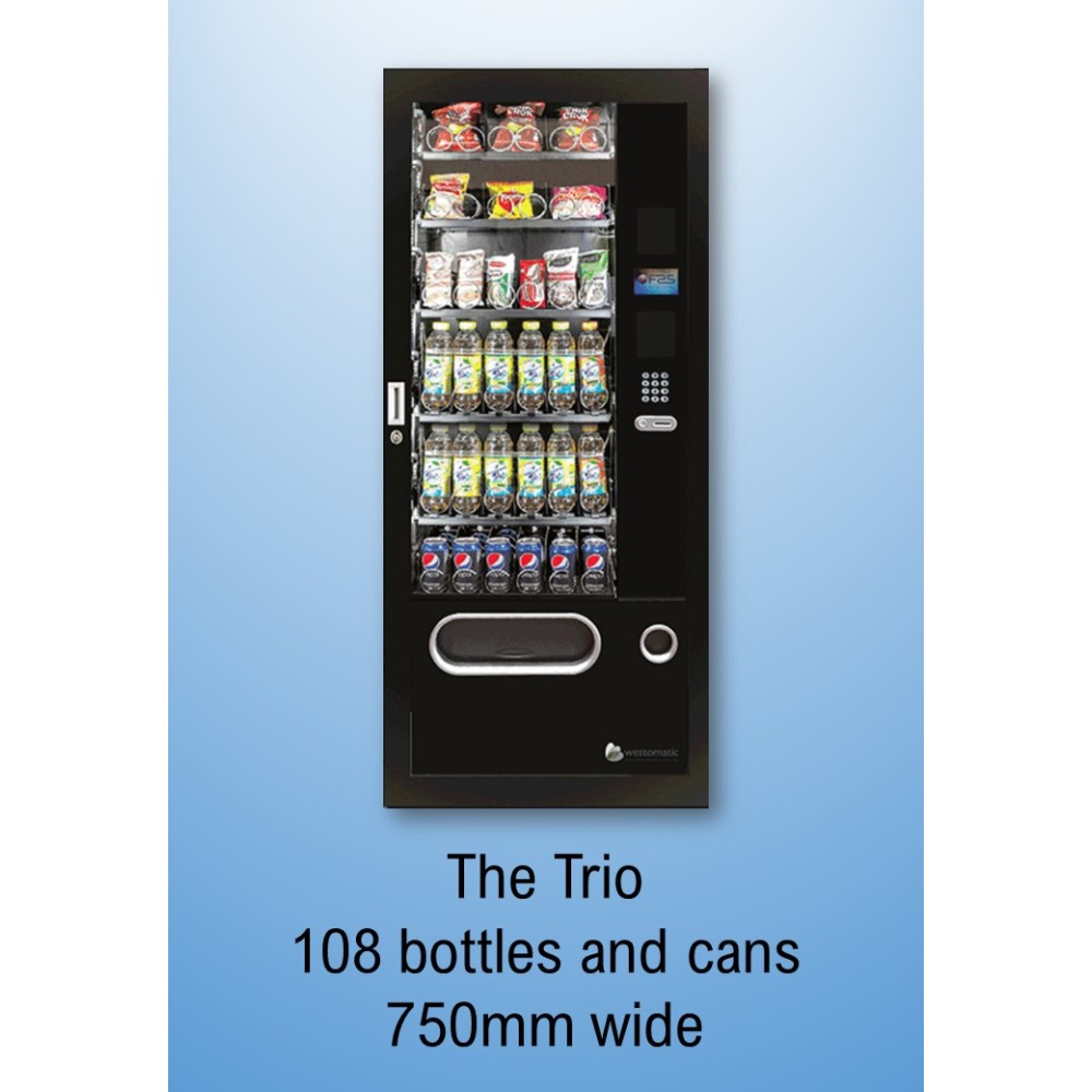 Westomatic Quinto Max Snack Vending Machine Health Control Feature