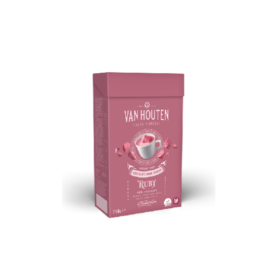 Hot chocolate Speciality Van Houten Ruby (10 x 750g) Hot chocolate Speciality Van Houten Ruby (10 x 750g)