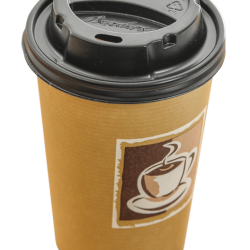 Paper cup Caffe 8oz / 9oz Paper single wall paper takeaway cups sample (1)