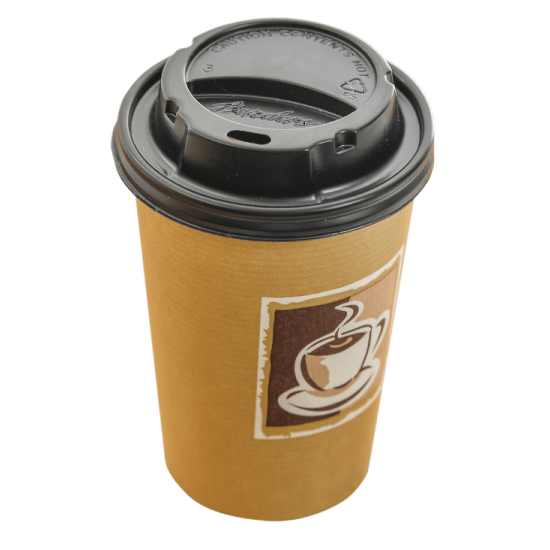 Paper cup Caffe 8oz / 9oz Paper single wall paper takeaway cups sample (1)