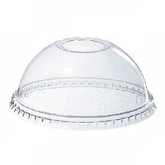 Plastic domed lid - pint (1)