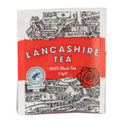 Lancashire Tea Teabags Tag & Envelope (250 Tea Bags)