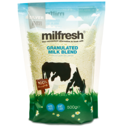 Milfresh Silver 100 x 500g - 2 Free Packs* - Granulated Milk Blend