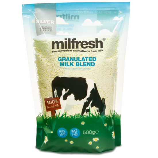 Milfresh Silver 20 x 500g - 1 Free Pack* - Granulated Milk Blend