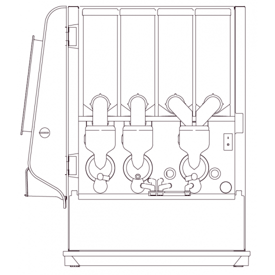 Commercial Coffee Machine Primo Touch 43 (Primo Midi) - Inc. VAT & Delivery