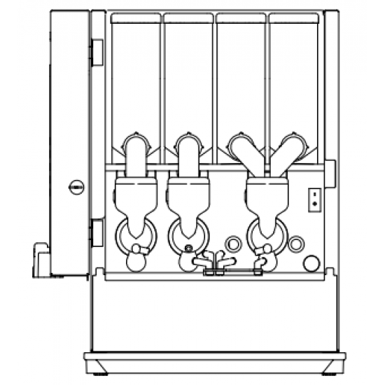 Commercial Coffee Machine Primo Touch 43 (Primo Midi) - Inc. VAT & Delivery