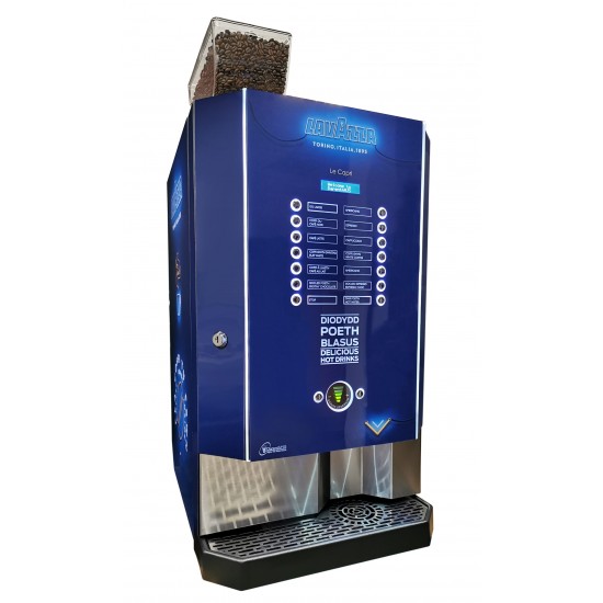 Le Capri Tabletop Hot Drinks with Card reader cost included (Take card payments from the machine) - Ex-demonstrator or damaged packaging
