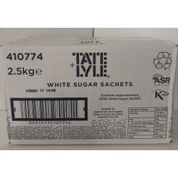Sugar sachets - white