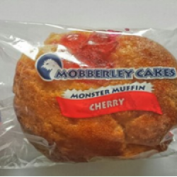 Cherry flavour monster muffin