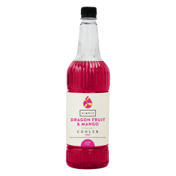 Cooler Cold drinks syrup - IBC Simply Dragon Fruit & Mango Cooler Syrup (1LTR)