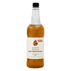 Coffee syrup - IBC Simply Butterscotch Sugar Free Syrup (1LTR)