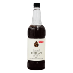 Coffee syrup - IBC Simply Chocolate Sugar Free Syrup (1LTR) - Vegan & Halal Certified