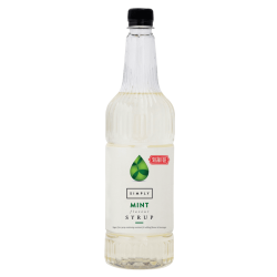 Coffee syrup - IBC Simply Mint Sugar Free Syrup (1LTR) - Vegan, Nut-Free & Halal Certified