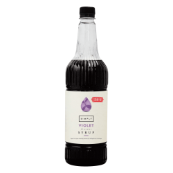 Coffee syrup - IBC Simply Violet Sugar Free Syrup (1LTR) - Vegan & Nut-Free