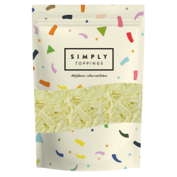 Simply White Chocolate Flakes (300g)