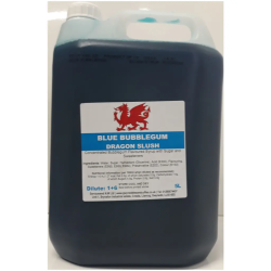 Blue Bubblegum Slush Syrup (5 litres) - Slush, Slushy, Slushie, Slush Puppy, Slush Puppie