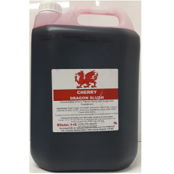 Cherry Slush Syrup (5 litres) - Slush, Slushy, Slushie, Slush Puppy, Slush Puppie